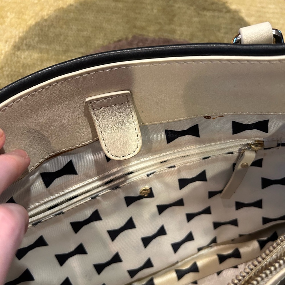 Kate Spade New York Catherine Street Wensley Leather Shoulder Bag Purse Black - Picture 6 of 11